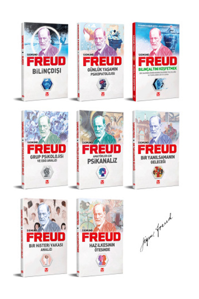Sigmund Freud Kitap Seti-8 Kitap
